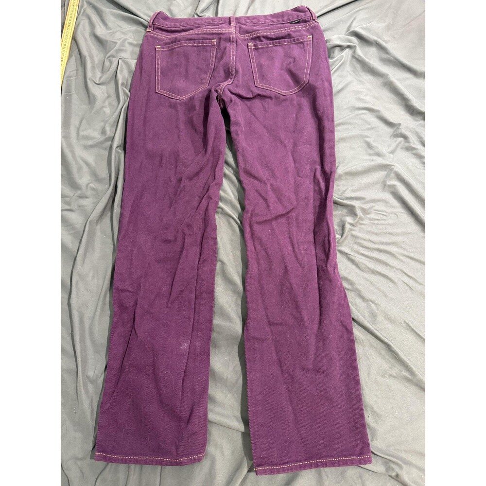 PacSun Womens 28 Purple Straight‎ Low Rise Denim 5 Pocket Casual Regular Fit - Picture 6 of 6